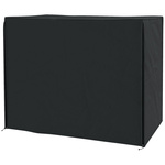 Outsunny hoes voor Hollywoodschommel, waterdicht, UV-bestendig, ademend, 220 x 125 x 172 cm, eenvoudig te reinigen, zwart | Aosom.nl