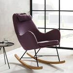 Degamo- Comfortabele houten schommelstoel, geolied acaciahout