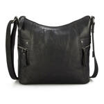 Spikes & Sparrow Crossbody Schoudertas Donker Bruin