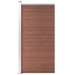 Bamboe schutting poortdeur naturel 100 x 200 cm x 60-80 mm