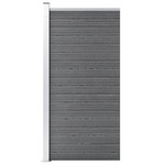Bamboe schutting poortdeur naturel 100 x 200 cm x 60-80 mm