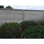 Bamboe schutting zwart 180 x 180 cm x 60-80 mm