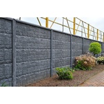Betonschutting schutting Mountain dubbelzijdig 200x193cm