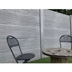 Betonschutting Rusticastone dubbelzijdig 200x200cm