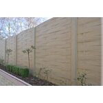 Schuttingpaneel 180x180 cm HKC zwart