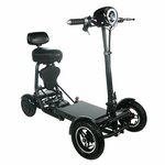 MS3000 Opvouwbare scootmobiel 18 km/u | Kies uw kleur : Zwart | ComfyGo