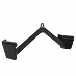 Brede Roeigreep - Zwart - Rubber Coating - Handgreep - Anti-slip - Gorilla Sports