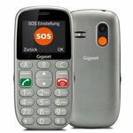 Denver Senioren Mobiele Telefoon - Grote Toetsen - Oplaadstation - Dual SIM - GSM - Simlockvrij - SOS knop - BAS18500MEB