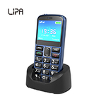 Draagbare senioren FM/DAB+ radio met grote knoppen en ""Easy Mode"" functie Lenco PDR-065WH Wit