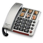 Denver Senioren Telefoon Bluetooth - GSM met Dual Sim - Mobiele Telefoon Simlockvrij - FAS1806 - Zwart