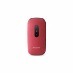 Senioren Telefoon Panasonic KX-TU446EXR 2,4" Rood Kastanjebruin