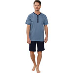 Haaien heren shortama blauw