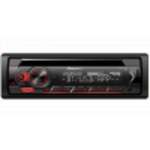 Pioneer MVH-S420BT Autoradio Rood met USB-Bluetooth - Showroom