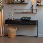 SIDETABLE BANYU NATUREL TEAK 120X30X75CM - Leen Bakker