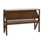 WOOOD Sidetable 'Silas' 140cm, kleur Zwart