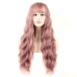 Dames Kort Haar Bobo Head Synthetische Haar Cover Kleur: Zwart