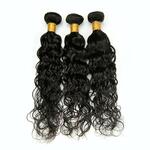 3 stks dames watergolf synthetische vezel haarbroodje pruik (16 inch)
