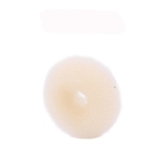 3 stuks elegante vrouwen dames donut Hair ring (beige M)