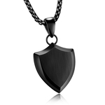 Mendes heren ketting met hanger Gold Shield