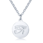 CO88 Ketting met hanger Levensboom staal 42-47 cm 8CN-10006