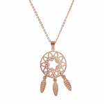 CO88 Ketting met hanger Dromenvanger staal 42-47 cm 8CN-10042