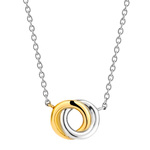 TI SENTO-Milano 3915SY Ketting met hanger zilver- en goudkleurig 38-48 cm