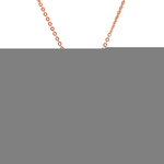 CO88 Ketting met hanger hart staal 38-43 cm 8CN-26016