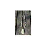 Hippe dames ketting Circle Zilverkleurig