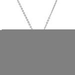 CO88 Ketting met hanger levensboom zilverkleurig staal 38-43 cm 8CN-26011