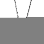 Frank 1967 7FN 0008 Ketting met dogtag/kruis staal zilverkleurig 60 cm