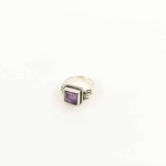 Zilveren Dakini Ring Mt. 6/52 met Amethist