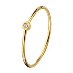 TFT Ring Diamant 0.015ct H P1 Geelgoud