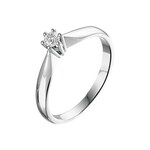 TFT Ring Diamant 0.03ct H SI Witgoud