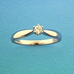 TFT Ring Diamant 0.10ct H SI Witgoud