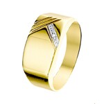 TFT Ring Diamant 0.005ct H P1 Geelgoud