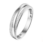 TFT Ring Diamant 0.11 Ct. Witgoud