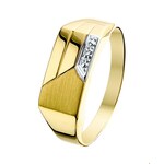 TFT Ring Diamant 0.015ct H P1 Geelgoud