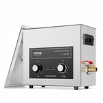 VEVOR Ultrasone reiniger 15L reinigingsmachine met timerverwarming en mand 360W