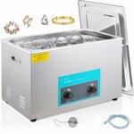 VEVOR Ultrasone reiniger 30L Ultrasone reinigingsmachine Sieradenbril