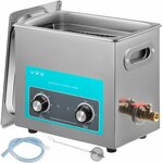 Ultrasoon reiniger reinigingsapparaat 6.5L digitaal met ontgassingsfunctie etc.