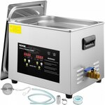 VEVOR 2L ultrasone reiniger reinigingsmachine sieraden roestvrij staal