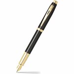 Sheaffer SF-E0932243 Vulpen 100 F Glossy Black Gold Tone
