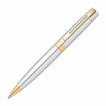 Sheaffer SF-E2942251 Balpen VFM M Polished Chrome Gold Plated