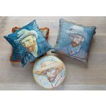 Beddinghouse Beddinghouse x Van Gogh Museum Self Portrait Vincent Blue sierkussen