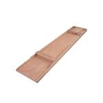 Sjoelbak wedstrijd 200x40.5 cm inclusief sjoelstenen