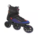 Amigo Slide - Schaatsen voor meisjes - Inlineskates maat 34-37 - Zwart/Blauw