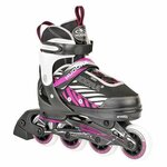 Move inline skates Fast semi-softboot verstelbaar zwart maat 38-41