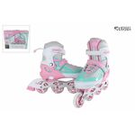 Move inline skates Fast semi-softboot verstelbaar zwart maat 34-37