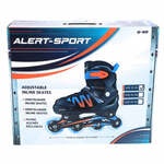 Playlife inline skates Riddler hardboot 82A zwart maat 31 34