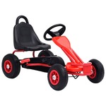 Volare Volare Go Kart Racing Car groot met luchtbanden